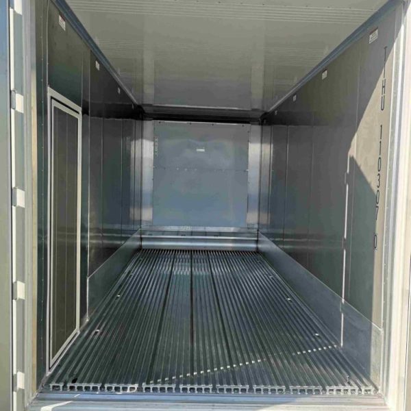 20ft High Cube Refrigerated Container with Side PA (Personnel Access) Door – Single Phase