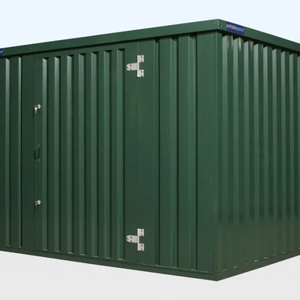 Side Door Flat Packed Store 3m x 2.1m