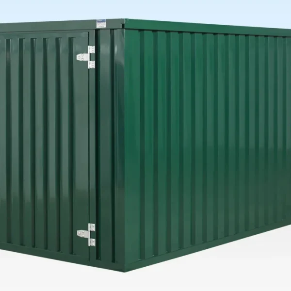 4m x 2.1m Flatpacked Store Powder Coated