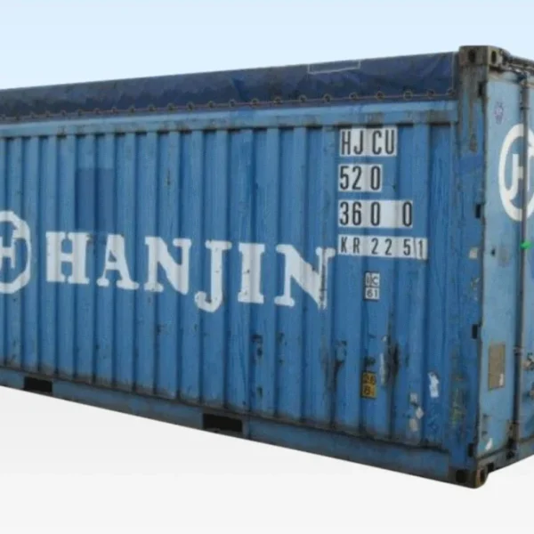 20ft X 8ft Used Shipping Container – Open-Top