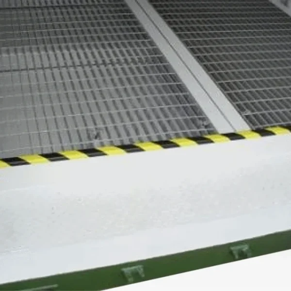 10ft x 8ft Open Mesh Floor Bunded Store