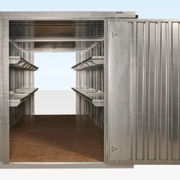 6m x 2.1m End Linked Flat Packed Container Bundle (Galv)