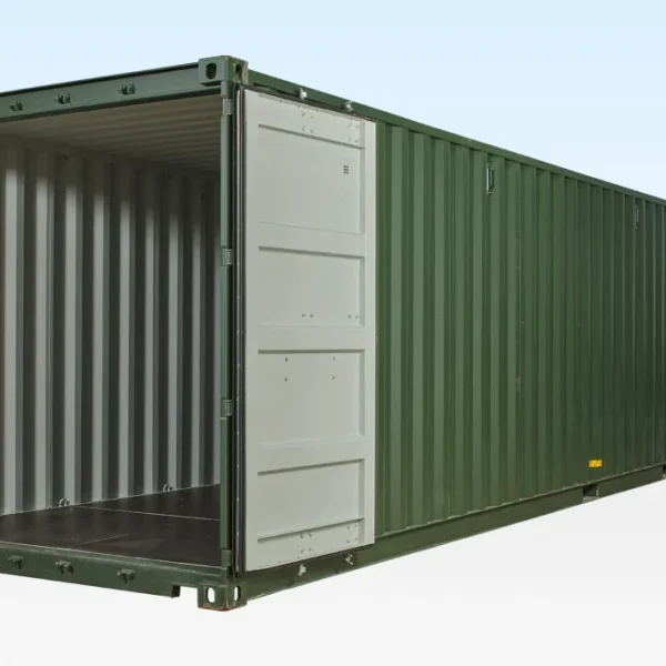 40ft Shipping Container Green (RAL 6007)