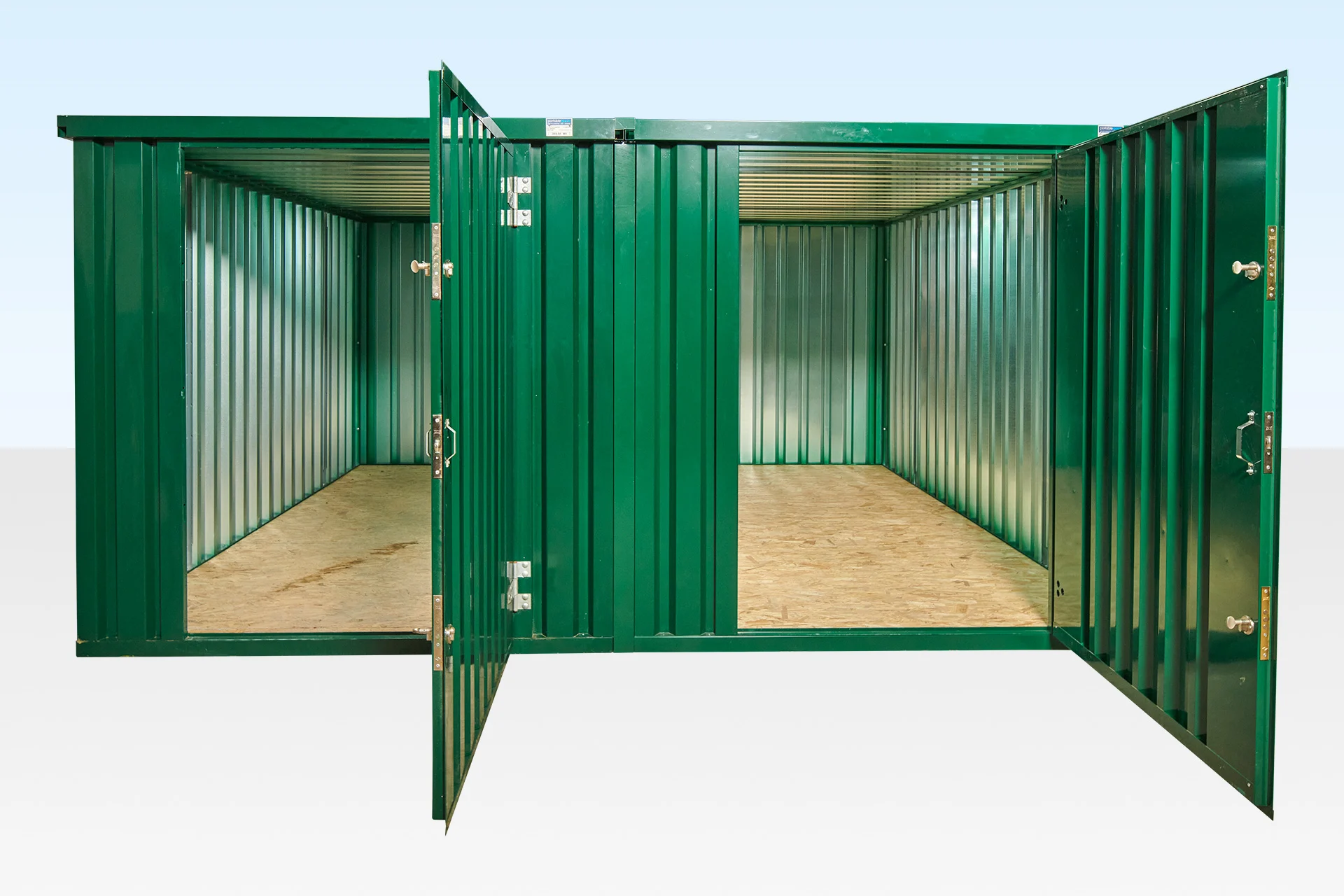 4m x 4.2m Side Linked Flat Pack Container Bundle (Powder Coated) - Image 4