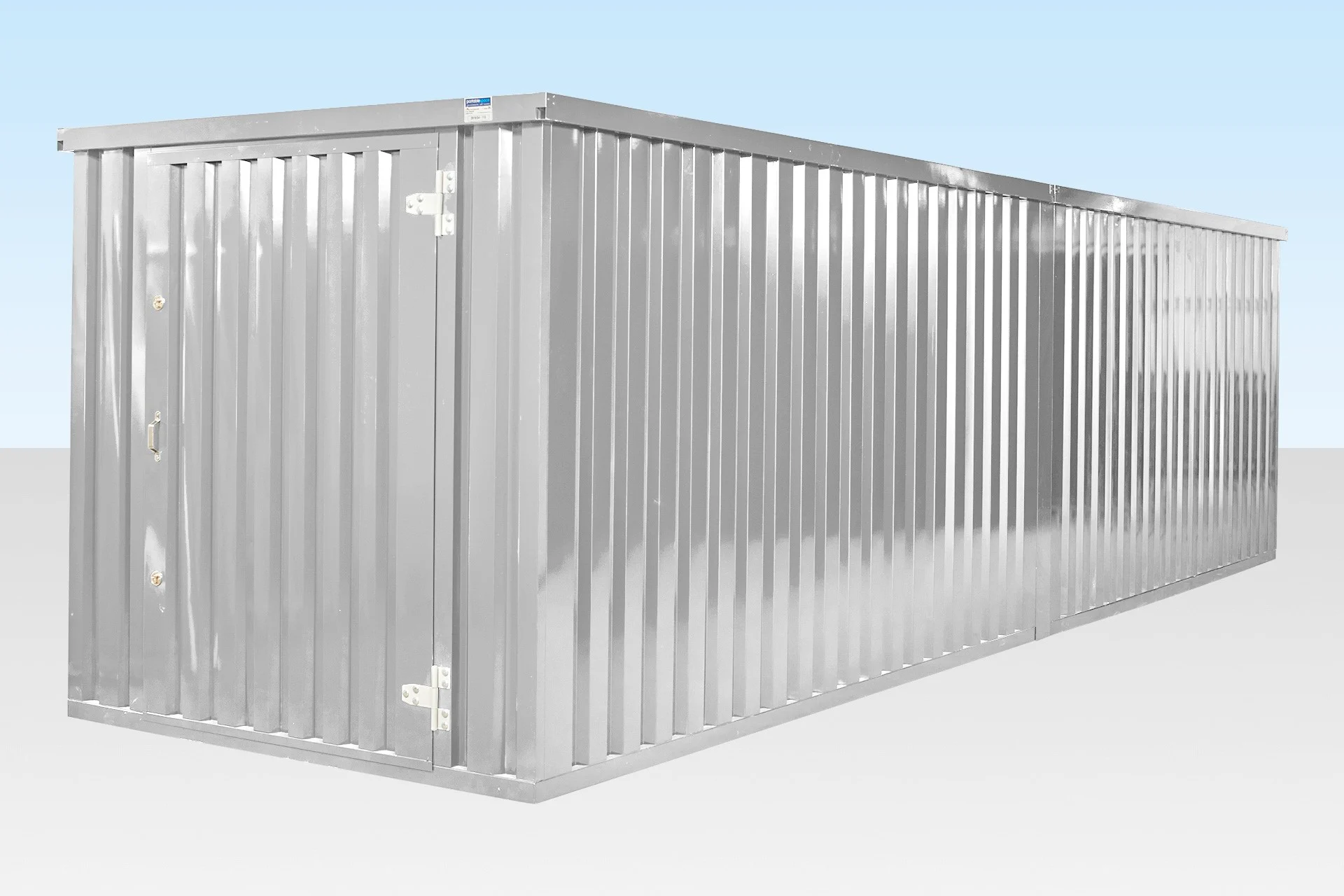 6m x 2.1m End Linked Flat Packed Container Bundle (Galv) - Image 6