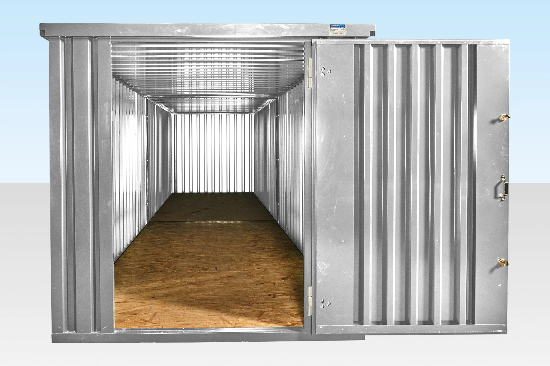 8m x 2.1m End Linked Flat Packed Container Bundle (Galv) - Image 2