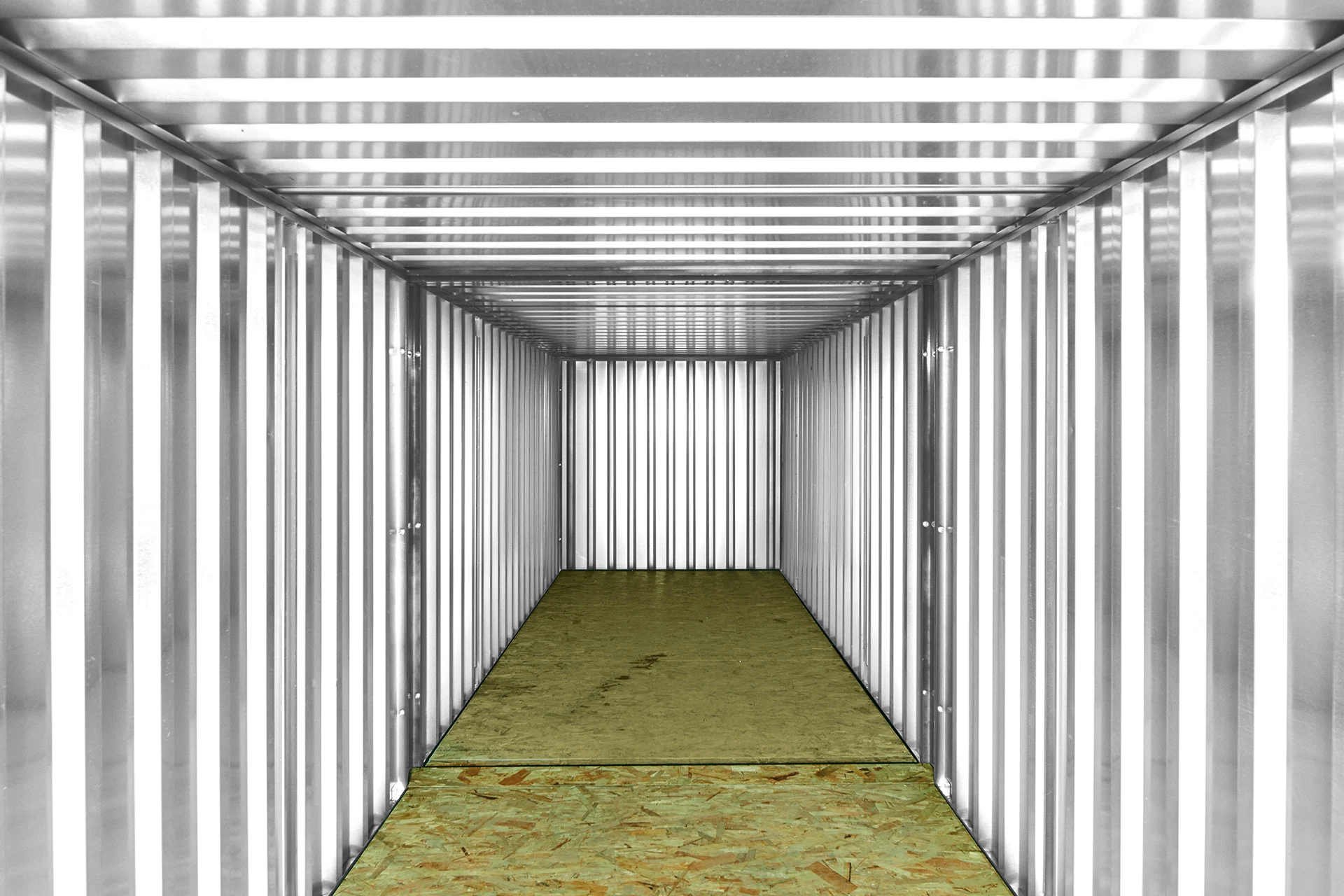 6m x 2.1m End Linked Flat Packed Container Bundle (Galv) - Image 2