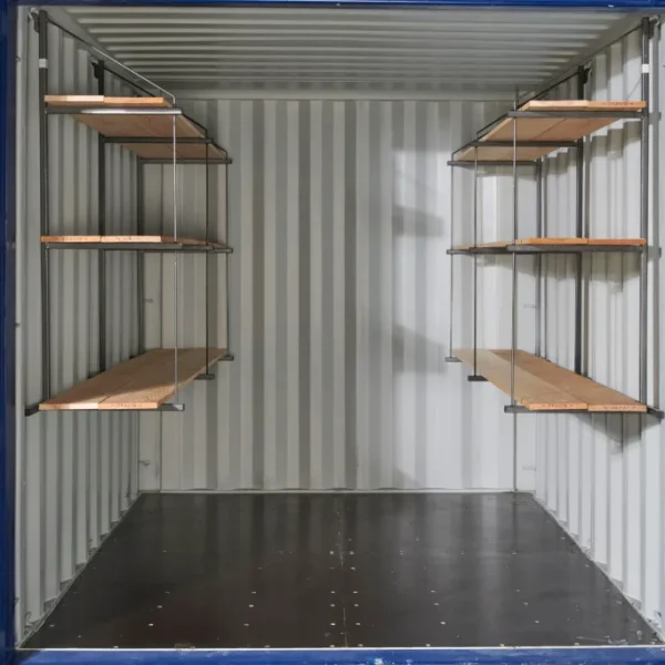 Container Shelving (Fastfit Brackets) 10ft Single Side