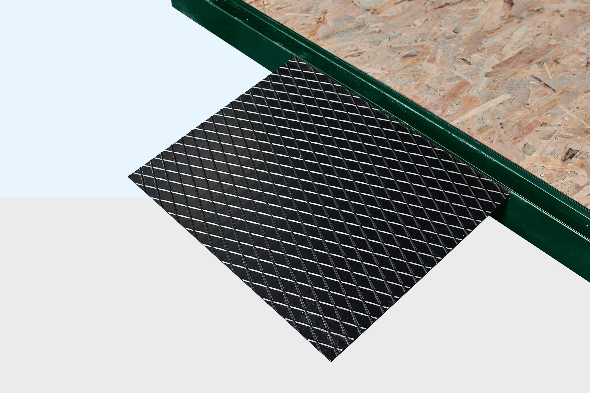 Flat Pack Metal Garden Store – Green - Image 3