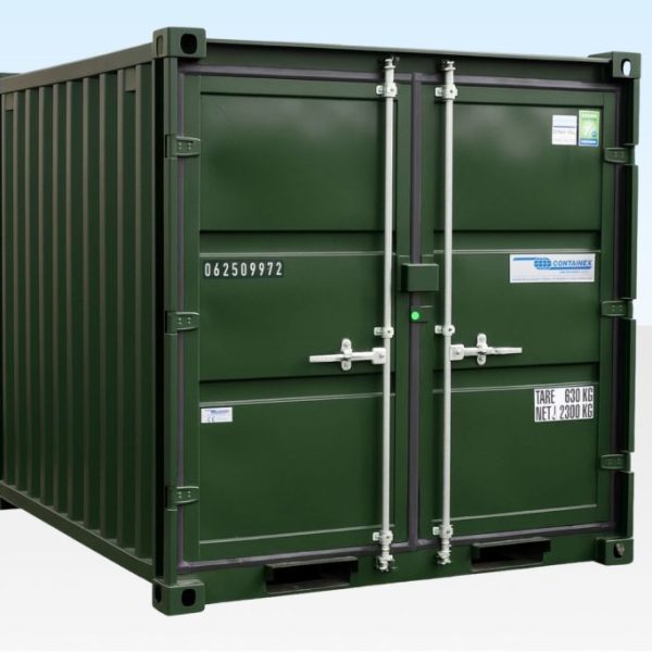 8ft Storage Container New Green (RAL 6007)