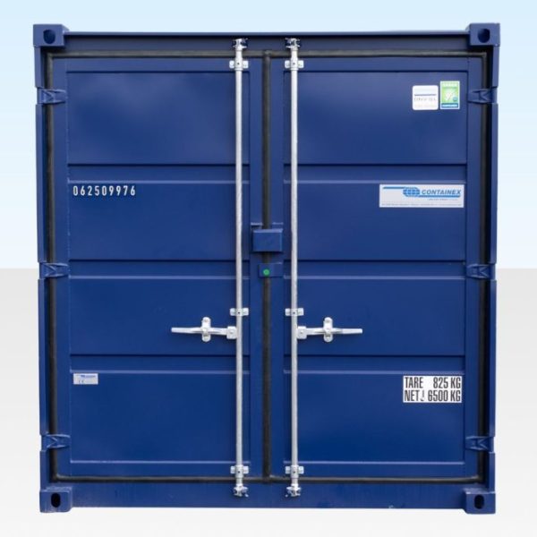 10ft Storage Container New Blue (RAL 5013)