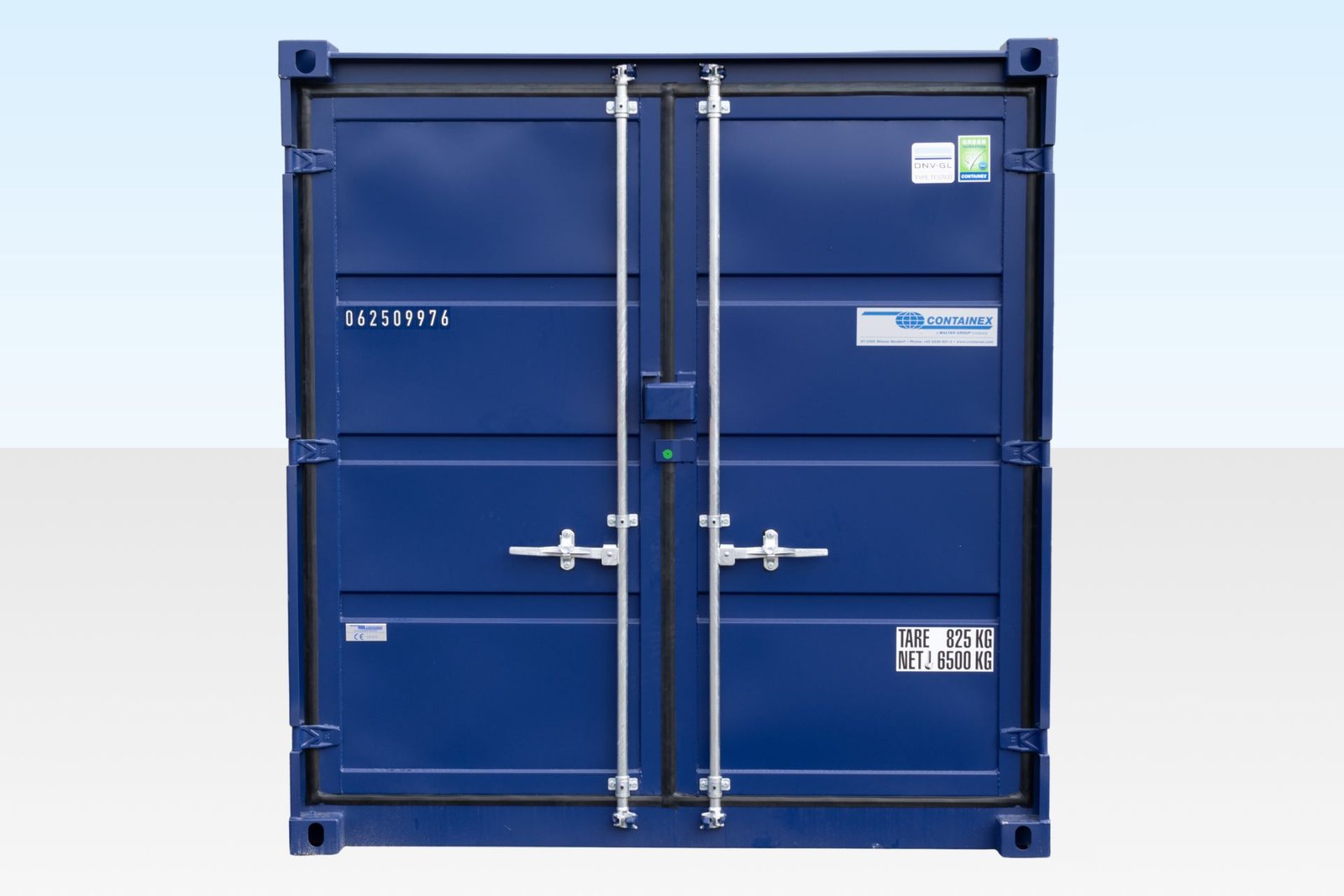 10ft Storage Container New Blue (RAL 5013) - Image 2