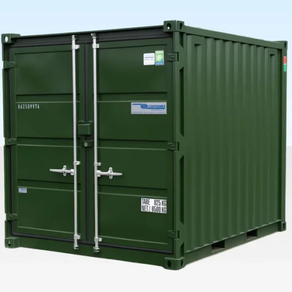 10ft Storage Container New Green (RAL 6007)