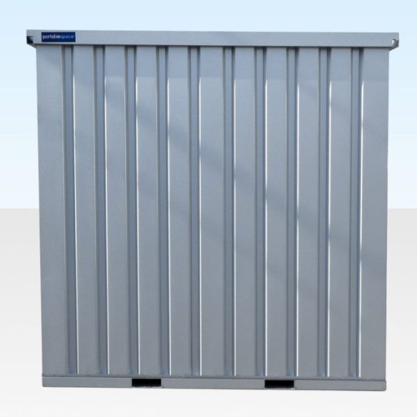 2m Flat Pack Storage Container – Galvalume