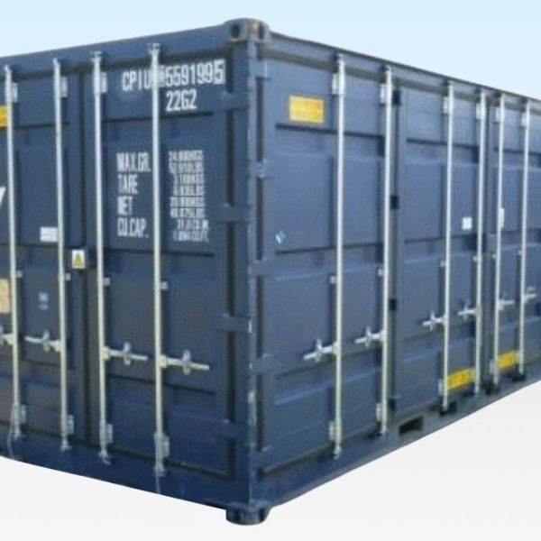 20ft x 8ft Open Side Bunded Open Mesh Floor Store